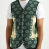 Baskets X Kemkes Bodywarmer Green Sunflower