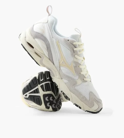 Mizuno Wave Rider 10 Snow White Pristine Opal Grey