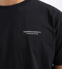 New Amsterdam Surf Association Oyster Flood Tee Black