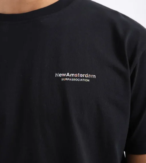 New Amsterdam Surf Association Oyster Flood Tee Black