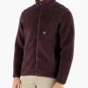 Snow Peak Wool Fleece Jacket Purple