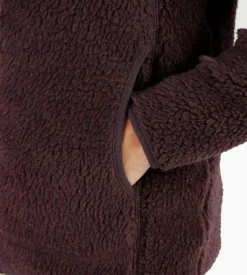 Snow Peak Wool Fleece Jacket Purple