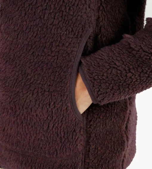 Snow Peak Wool Fleece Jacket Purple