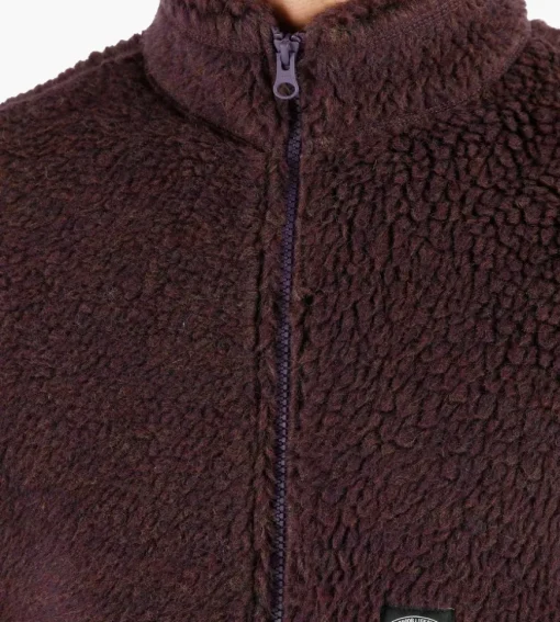 Snow Peak Wool Fleece Jacket Purple